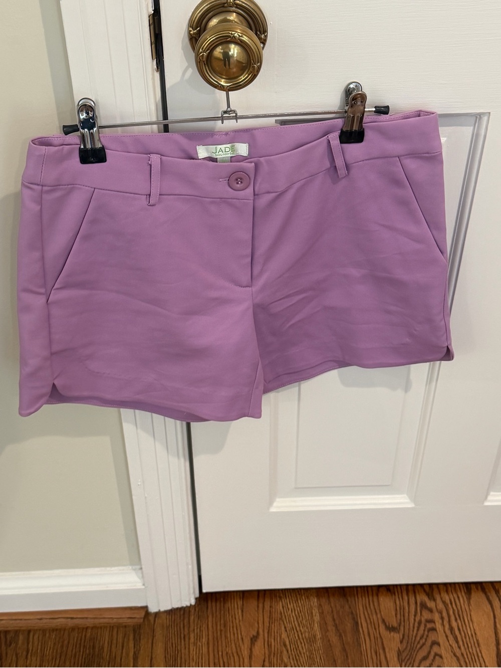 Jade Lilac High Waist Tailored Shorts